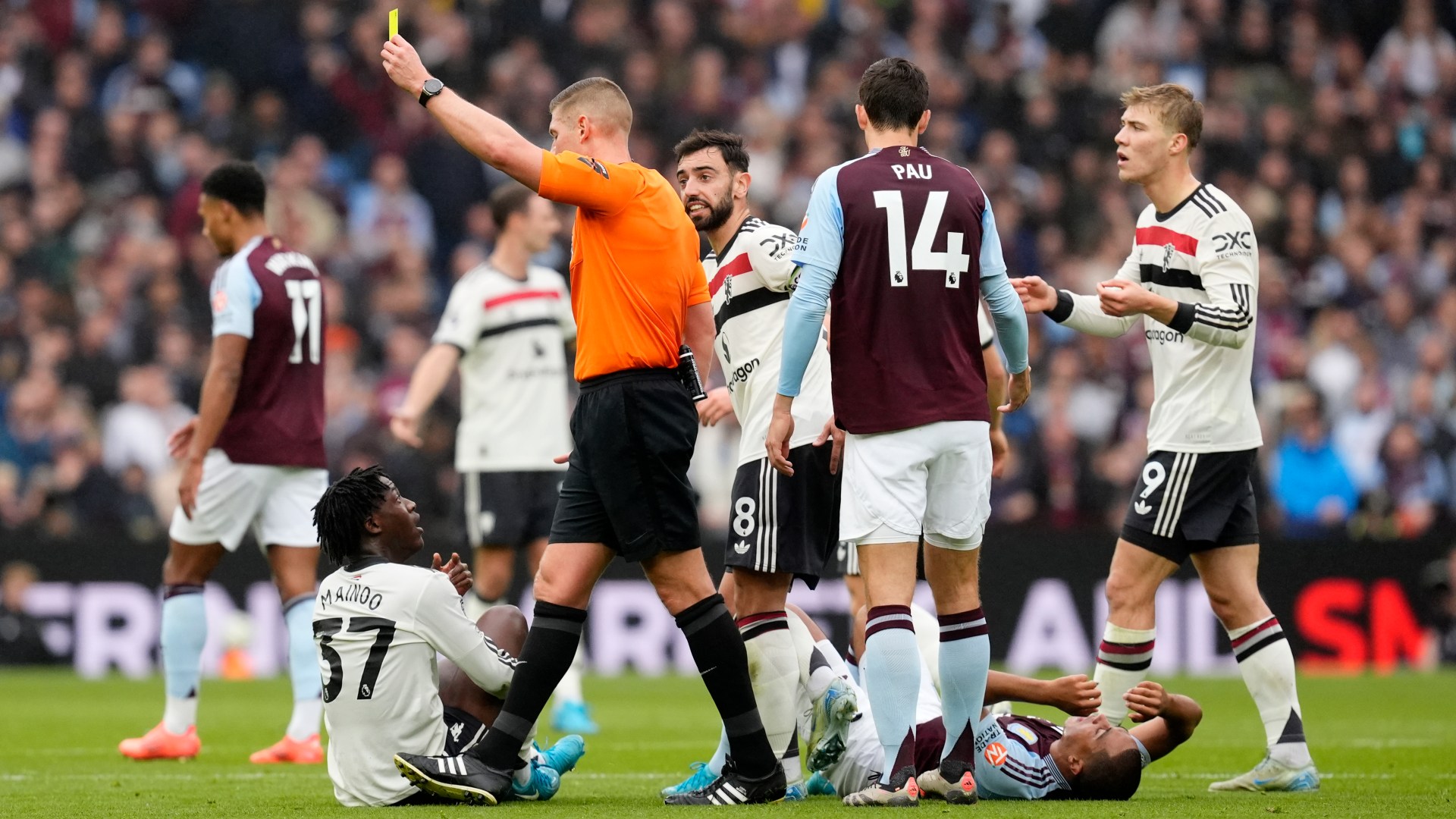 Aston Villa 0 Man Utd 0: Erik ten Hag's fate out of his own hands as Red Devils battle to goalless draw