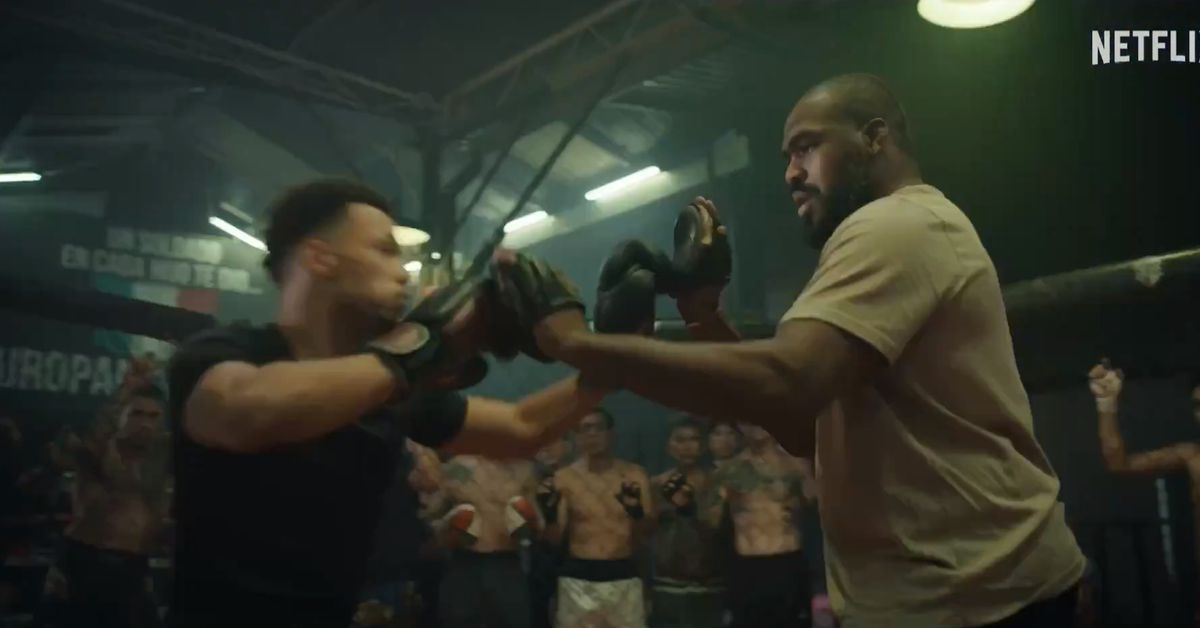 Video: Georges St-Pierre, Jon Jones featured in trailer for upcoming Netflix drama series ‘The Cage’