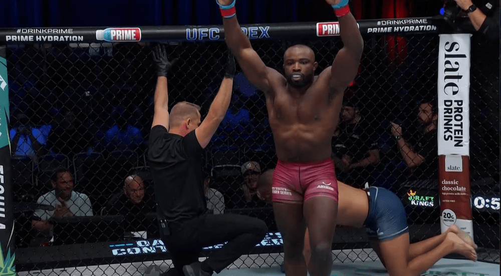 UFC finally? Torrez Finney wins third DWCS bout, dances for Dana White