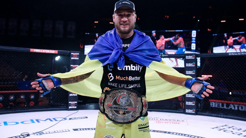 Ex-Bellator champ Yaroslav Amosov sets sight on roster spot