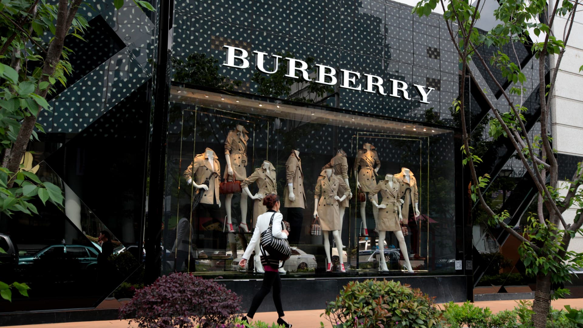 Burberry shares hit intraday high as overhaul strategy marks turning point