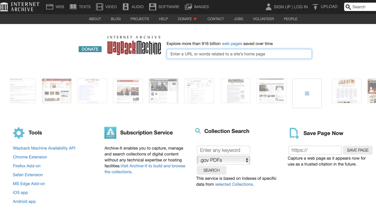 The Internet Archive's Wayback Machine is fully back in action with saving pages