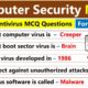 Computer Security MCQs | Virus & Antivirus | Computer mcq for competitive exams