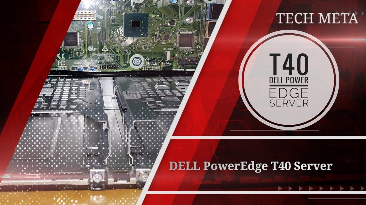 Dell poweredge T40 mini-tower Server System Intel Xeon E 8gb DDR4 550HK || 2022 || TECH META