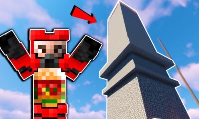 We Built the Tallest Tower in the Server! - Minecraft Multiplayer Gameplay