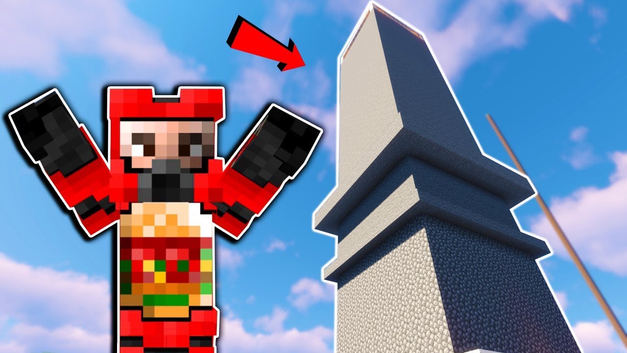 We Built the Tallest Tower in the Server! - Minecraft Multiplayer Gameplay