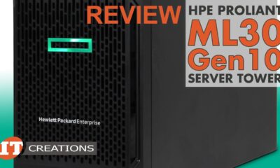 HPE ProLiant ML30 Gen10 Server Tower REVIEW | IT Creations