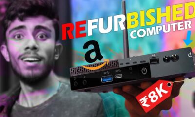 I Bought a Refurbished Computer From Amazon for Just  ₹8,000!🔥Gaming & Editing⚡NO Lag