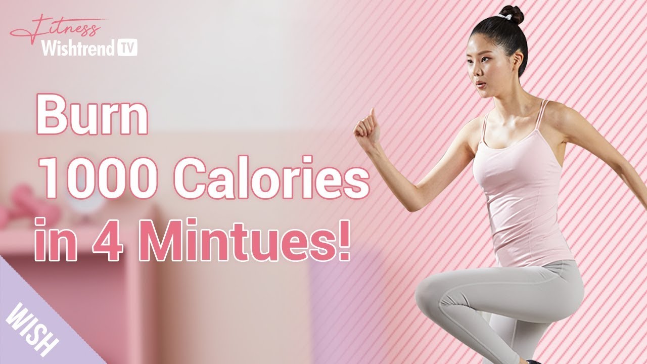 Full Body Workout From Abs to Thighs | Burning 1000 Calories at Home in Just 4 Minutes!