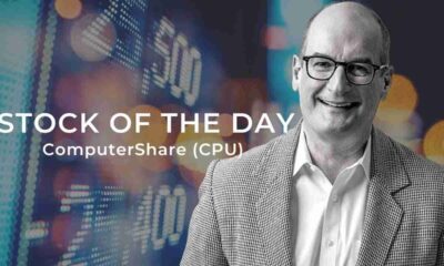 The Stock of the Day is ComputerShare (CPU)