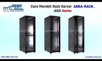 Cara Merakit Rack Server ABBA RACK - AGO Series (Glass Front Door & Perforated Back Door)