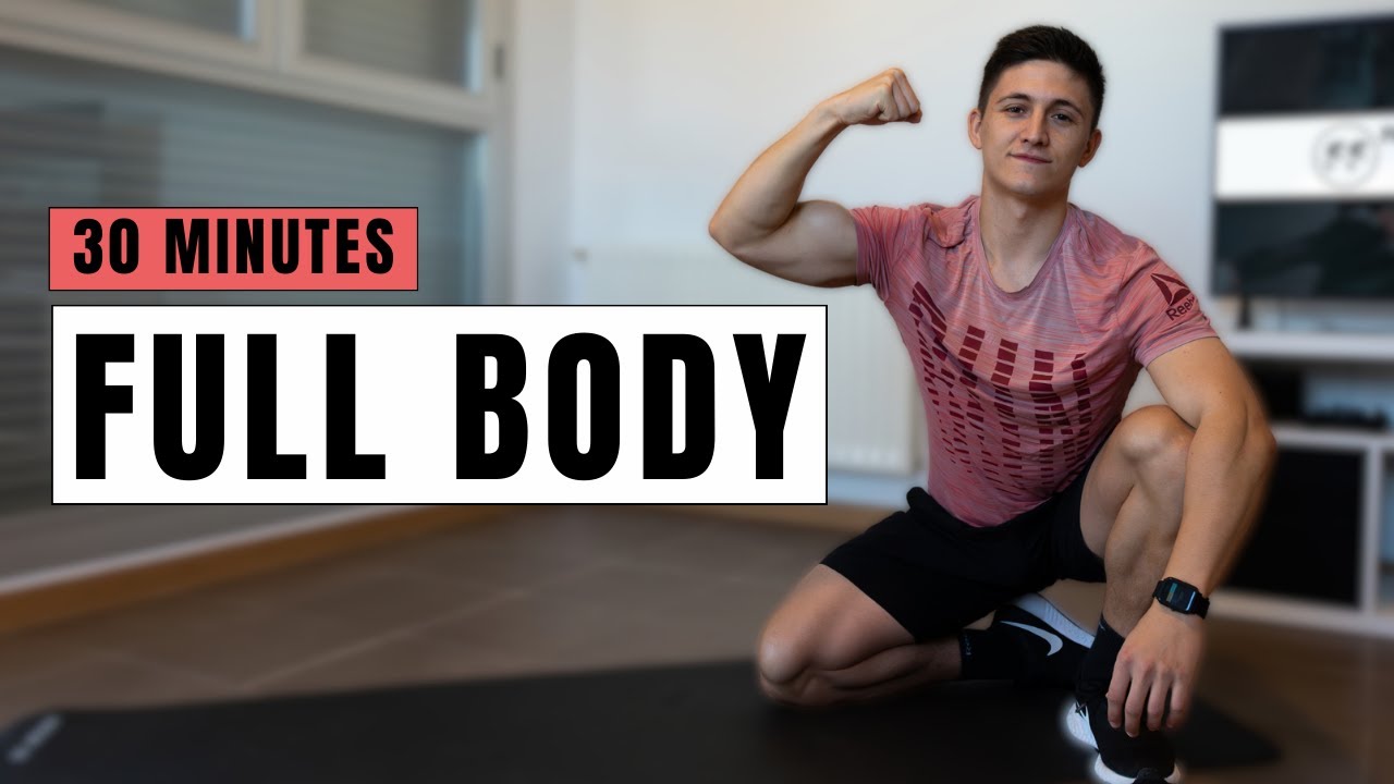 FULL BODY At Home Routine for Beginners – 30 Minutes