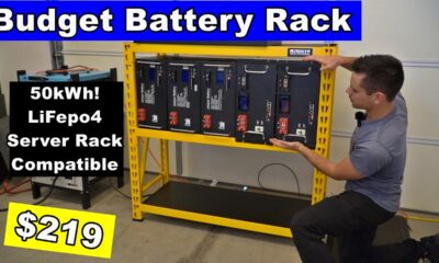 Dirt Cheap Server Rack for Offgrid Solar Batteries