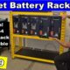 Dirt Cheap Server Rack for Offgrid Solar Batteries