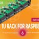 Raspberry Pi Server Rack for 6 Units with PoE