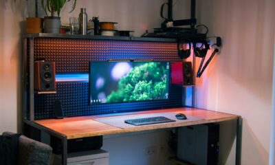 How to Build a Cable-Free Desk with Built-In Lights, USB, Outlets + More!