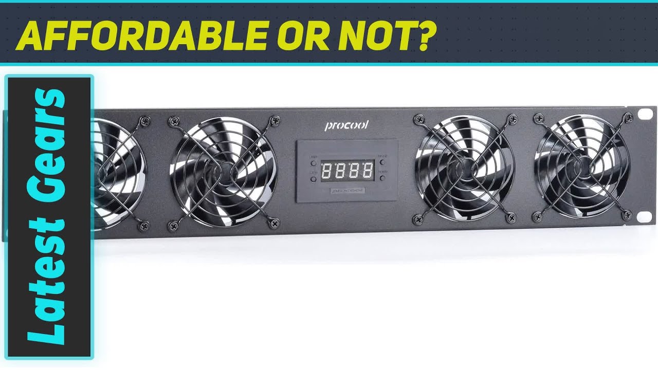 PROCOOL SP480XT: The Ultimate Silent Rack Fan for Your Server Setup