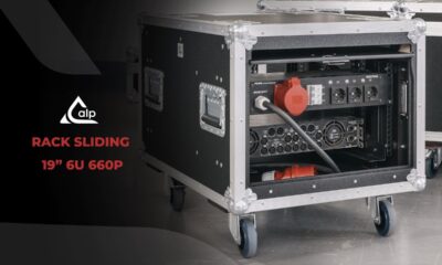 RACK SLIDING 19” 6U 660P -  ALP Flight Cases