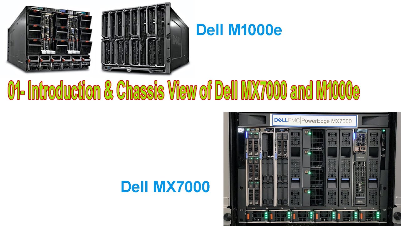 01- Introduction of Dell Chassis MX7000 and M1000e.