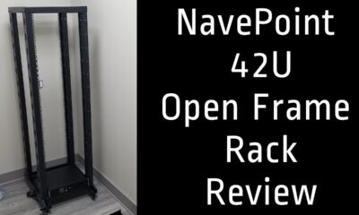 NavePoint 42U Professional 4-Post IT Open Frame Rack Review