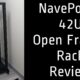 NavePoint 42U Professional 4-Post IT Open Frame Rack Review