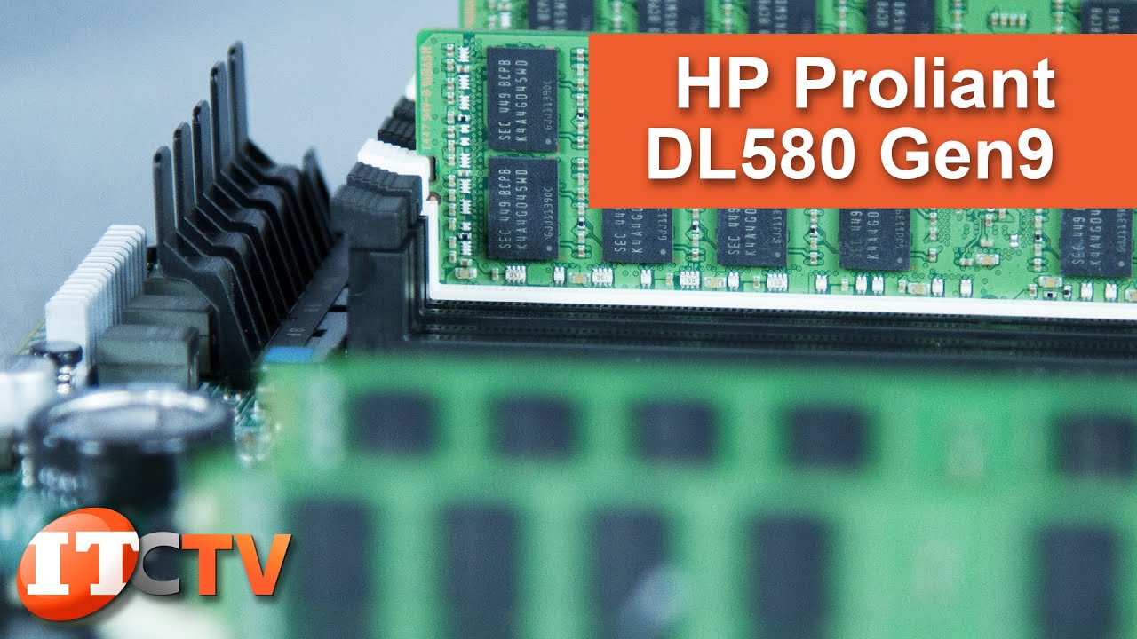 HPE Proliant DL580 Gen9 4U Rack Server Review