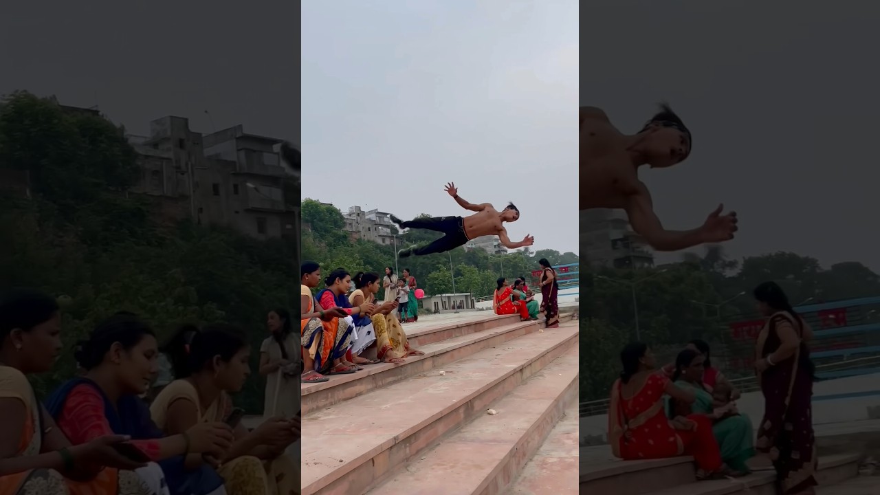 Indian superman🦸‍♀️ //stuntvideo  #stuntvideo #jump#flip #shortvideos #viralvideo