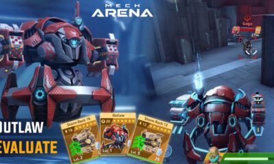 Outlaw Pháo Bão Tố tại acc chính - Đánh giá qua gameplay - Mech Arena