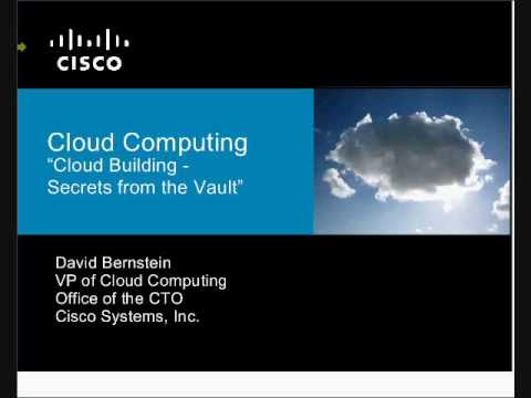 Cloud Slam 09 Conference - David Bernstein: Secrets from the Vault  Cloud Building.