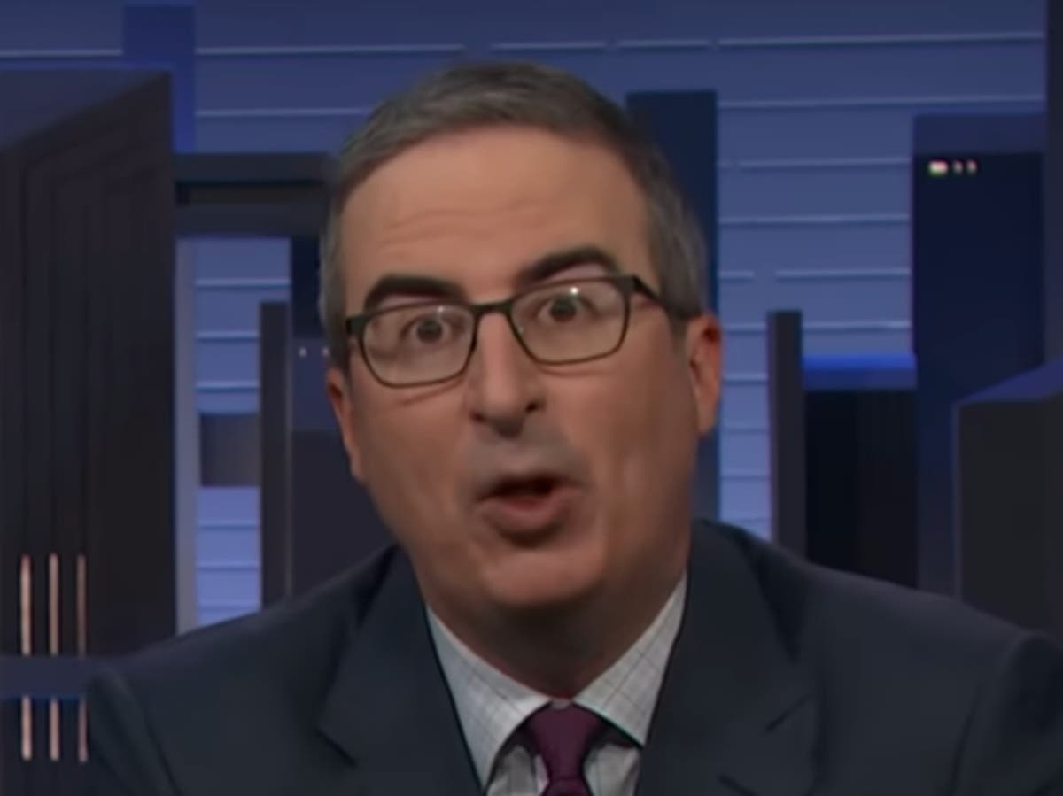 John Oliver fights back tears as he shares Trump-Harris result hope day before US election