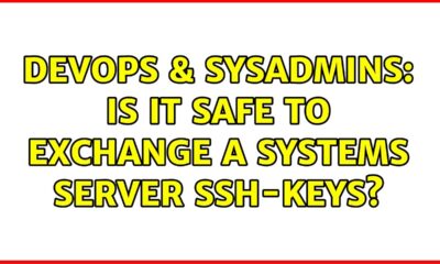 DevOps & SysAdmins: Is it safe to exchange a systems server ssh-keys? (3 Solutions!!)