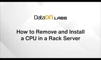 How to Remove and Install a CPU in a Rack Server