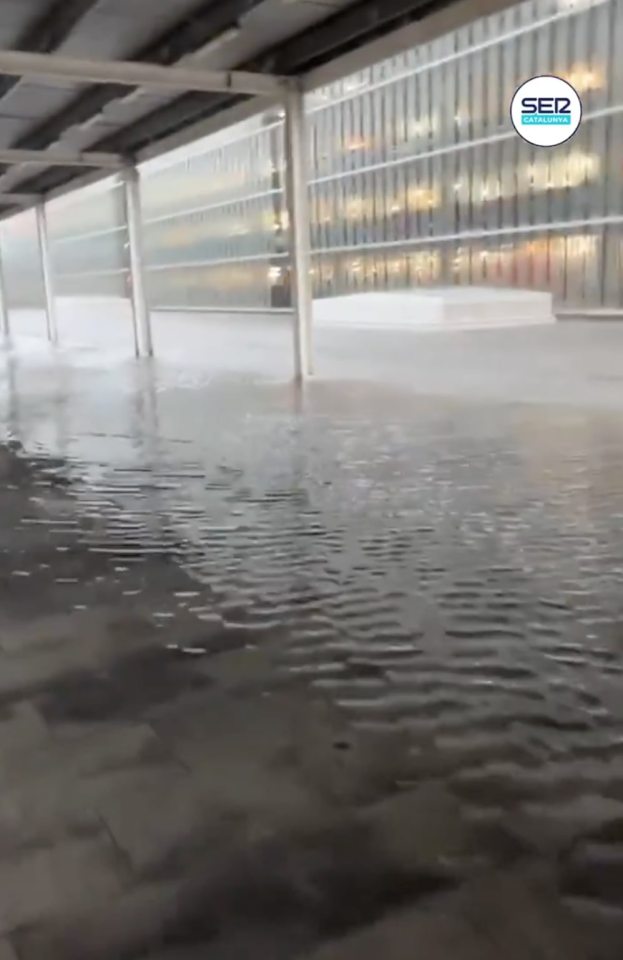 The floods have already resulted in 70 cancelled flights