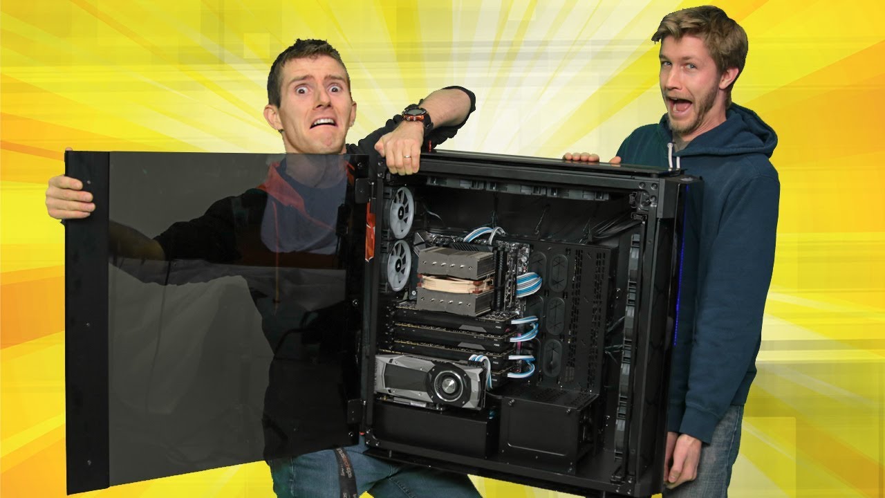 Building in Corsair's BIGGEST Case EVER - Corsair Slate Worldwide Exclusive!