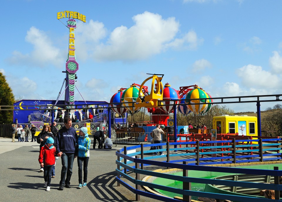 Four rides closed at the Cornish theme park earlier this year