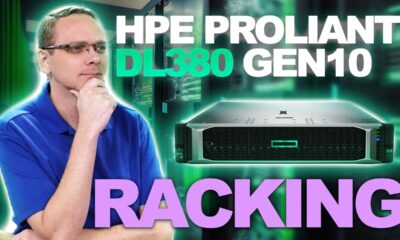 HPE ProLiant DL380 Gen10 | How To Rack a Server | Server Racking | Sliding Rails | Rackmount Server