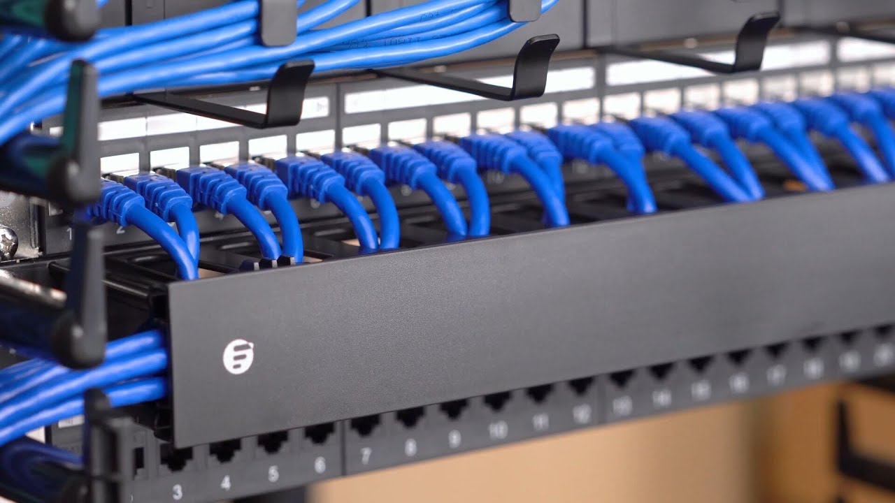 Plastic Horizontal Cable Managers for Ethernet Cabling | FS