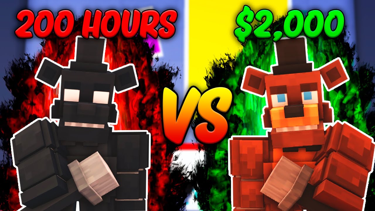 $2,000 FREDDY VS 200 HOURS FREDDY! | Pixel Tower Defense