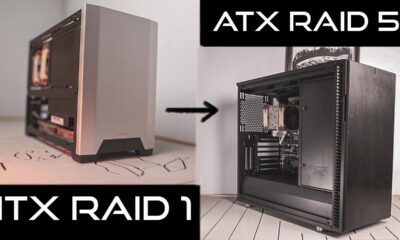 DIY NAS Server Rebuild, Switching from Mini ITX to Mid Tower ATX