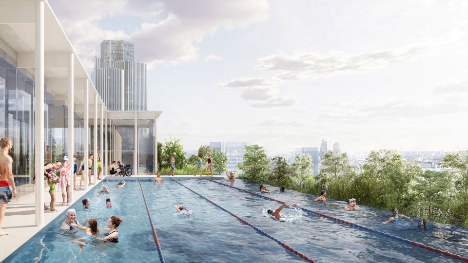 Previous plans which included a rooftop pool have been scrapped