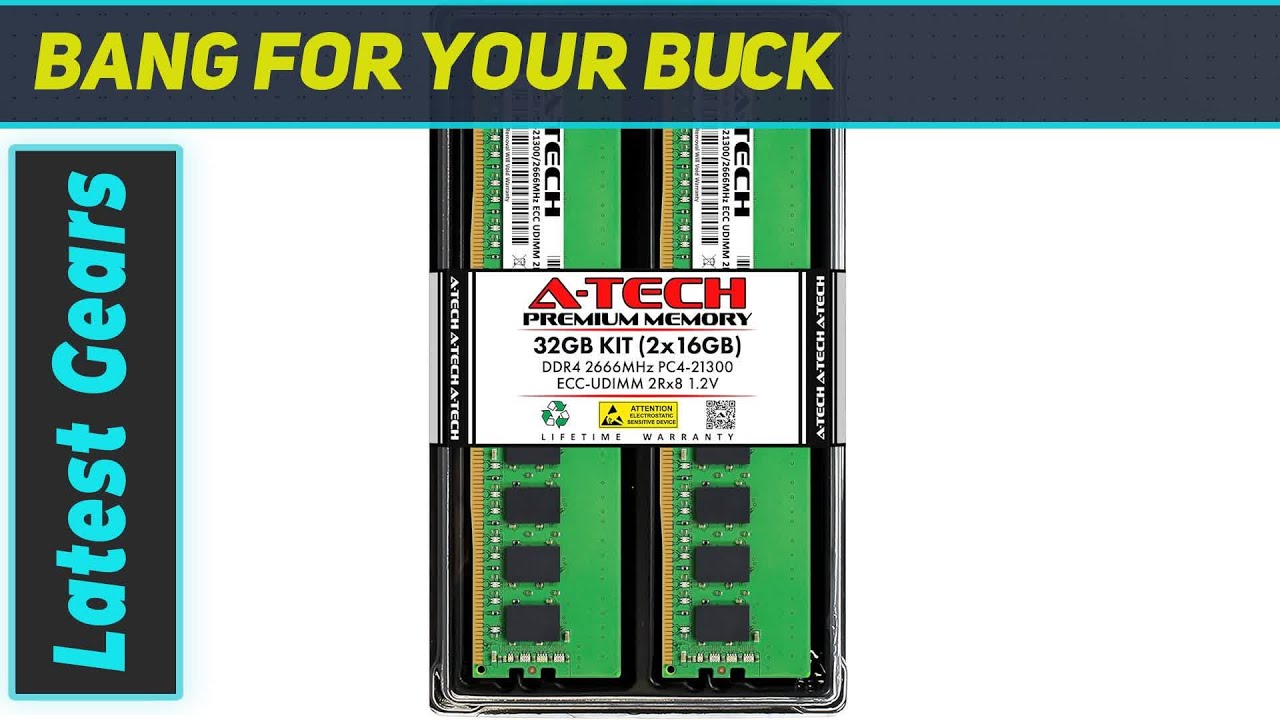 Upgrade Your Dell PowerEdge Server with A-Tech 32GB RAM Kit!