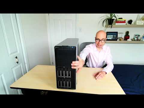 Product Review of the new Dell EMC T550 Tower Server.