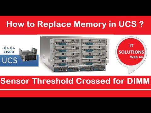 How to change memory in UCS