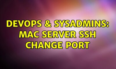 DevOps & SysAdmins: mac server ssh change port