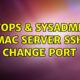 DevOps & SysAdmins: mac server ssh change port