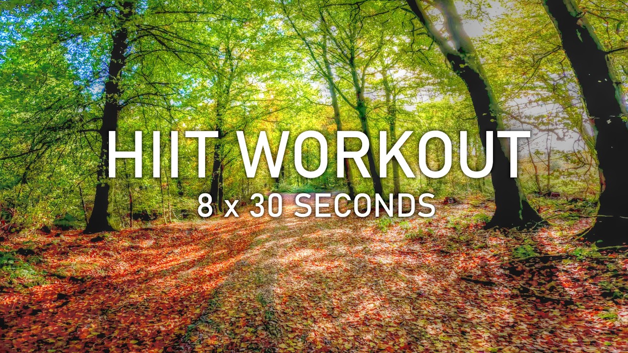 HIIT Workout - 30 Minute Treadmill Intense Interval Training