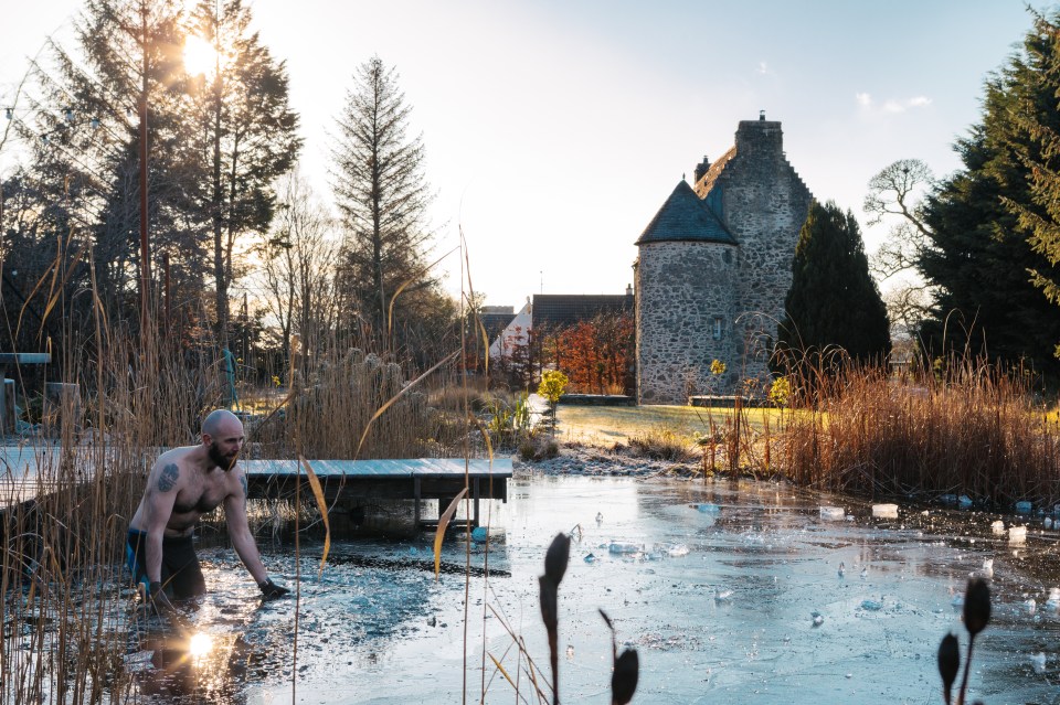 For the more adventurous, there is a wild swimming pond on site