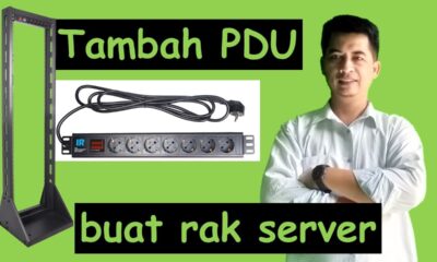 Cara memasang PDU (Power Distribution Unit)