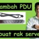 Cara memasang PDU (Power Distribution Unit)