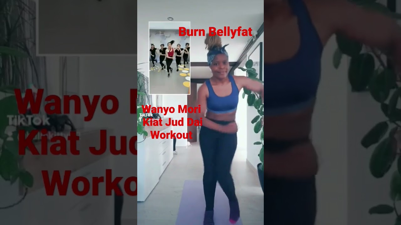 Wanyo Mori Workout For Belly Fat.Kiat Jud Dai Move#weightloss #kiatjuddaiworkout #wanyomori#trending